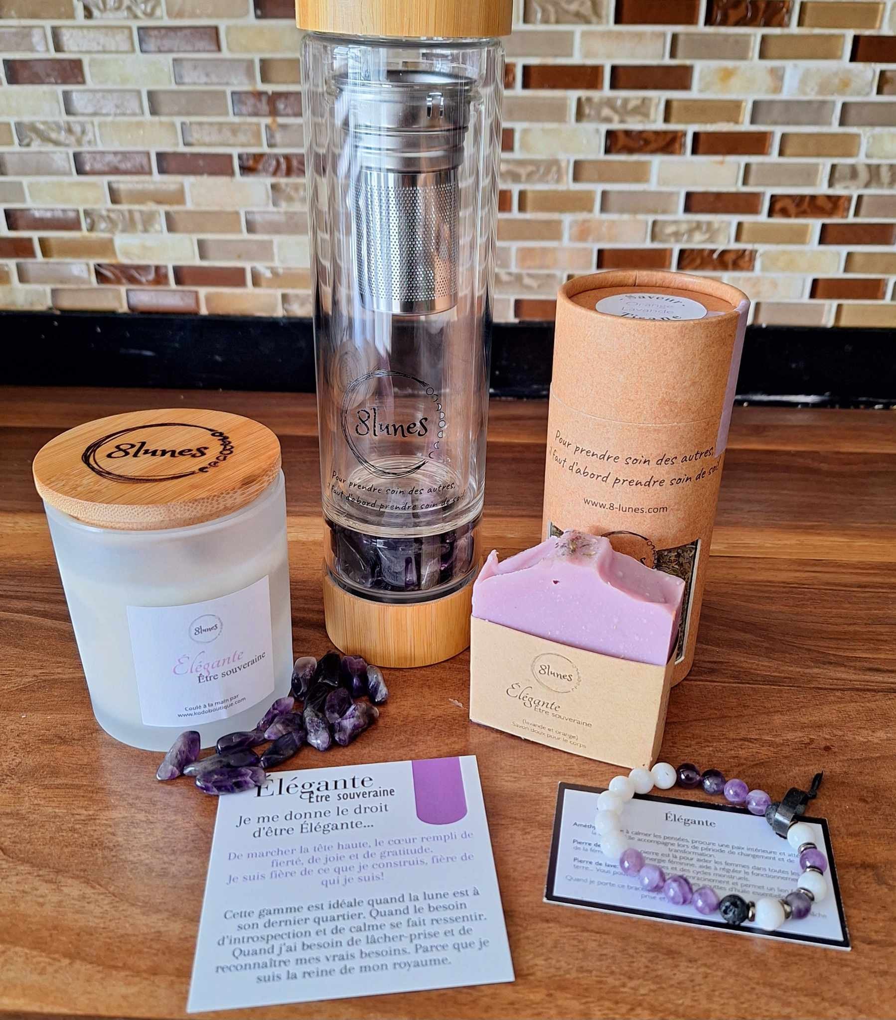 Ensemble cadeau écoresponsable – Bougie et savon faits au Québec